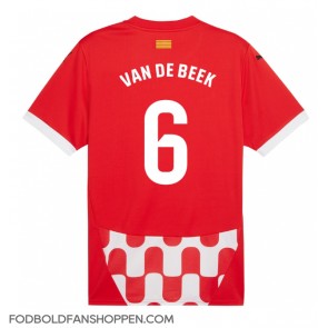 Girona Donny van de Beek #6 Hjemmebanetrøje 2024-25 Kortærmet